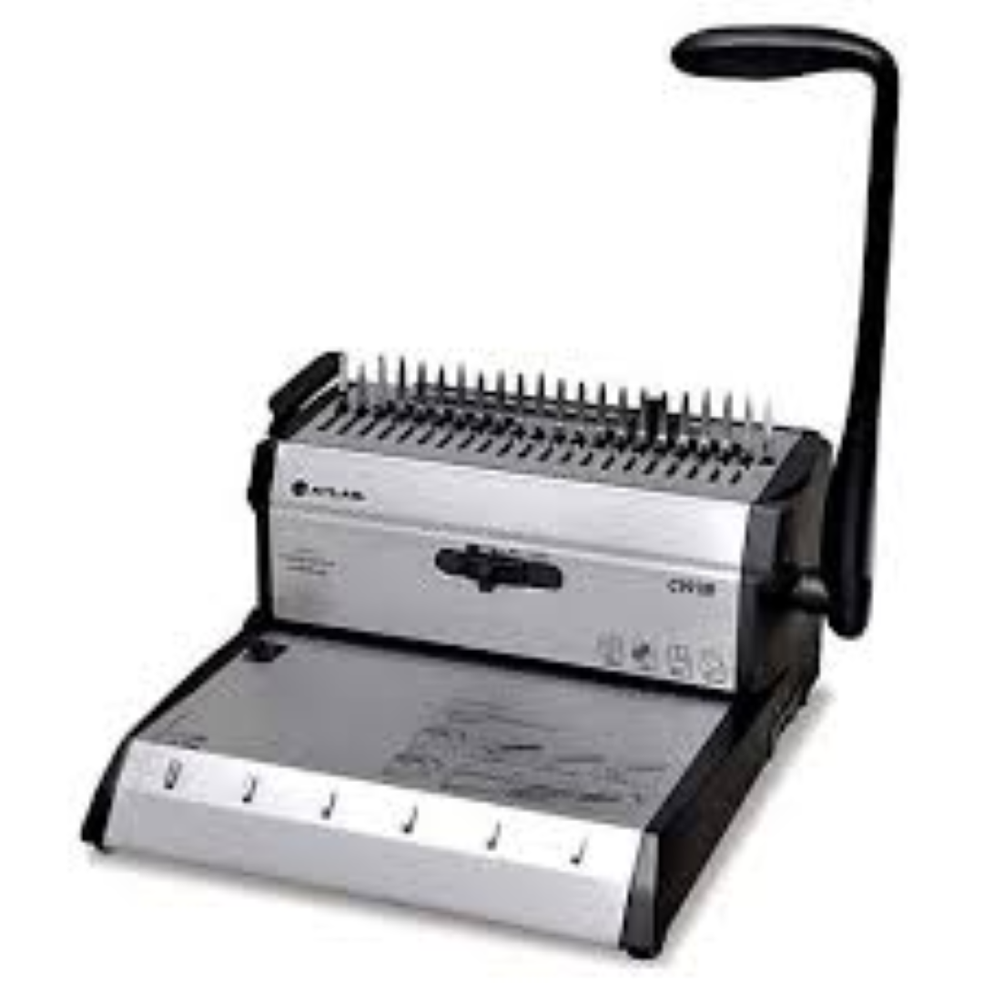 Atlas 2-in-1 Comb+Wire Binding Mach.  AS-BM-CW3B